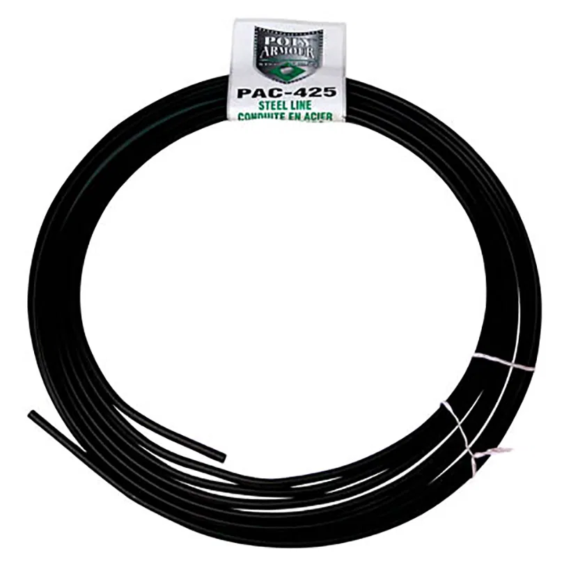 PAC-425 – AGS Brake Line, Pvf Coated Steel 1/4 Inch Diameter 25 Foot Length Coil for Domestic European Japanese Briti...